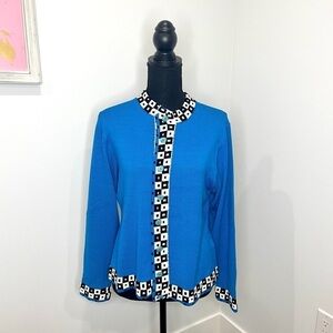 Mira Mira Blue Button Up Cardigan